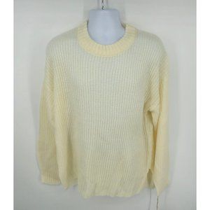 TRUE CRAFT Womens  Step Hem Crew Neck Sweater 2X NWT $44